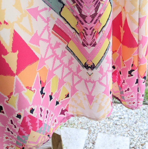 Anthropologie Everly Pink Sleeveless Shift Dress. Size Small. - Picture 11 of 16